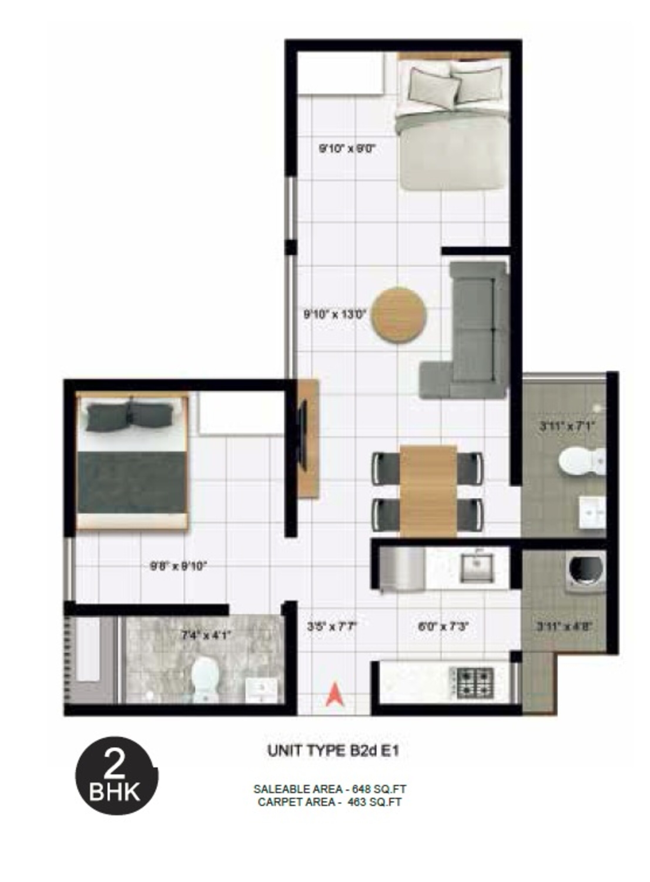 icon homz iconest 3 apartment 2 bhk 463sqft 20233810173843