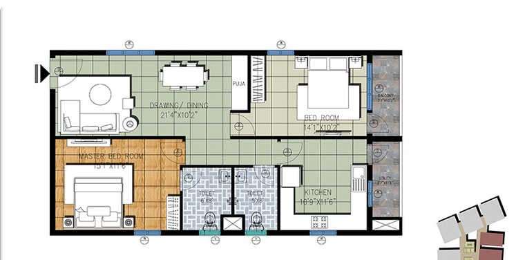 incor opulence apartment 2 bhk 1150sqft 20201531151509