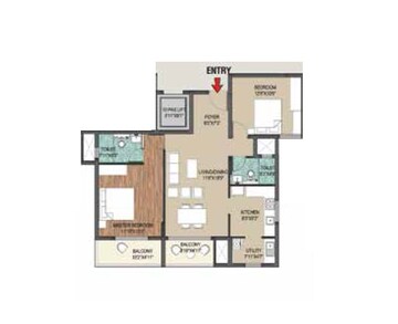  2 BHK Apartment at Inspira Infinity, Sarjapur Road – for Sale