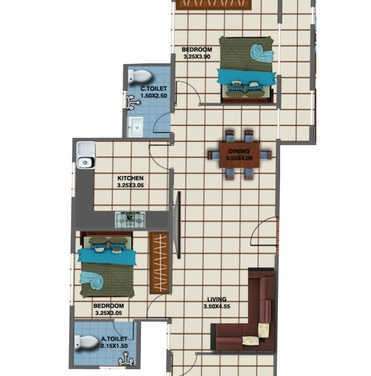 jhanavi capetown heights apartment 3 bhk 1559sqft 20214621124604