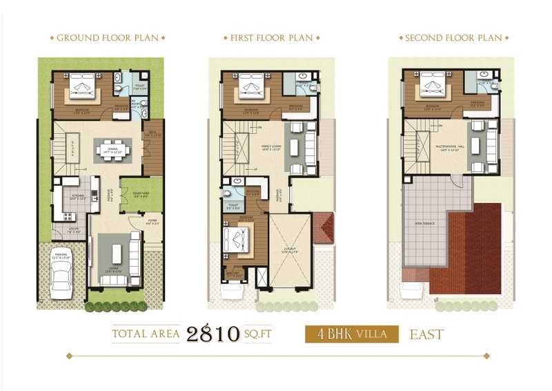 JRC Palladio Floor Plans - Sarjapur Road, Bangalore