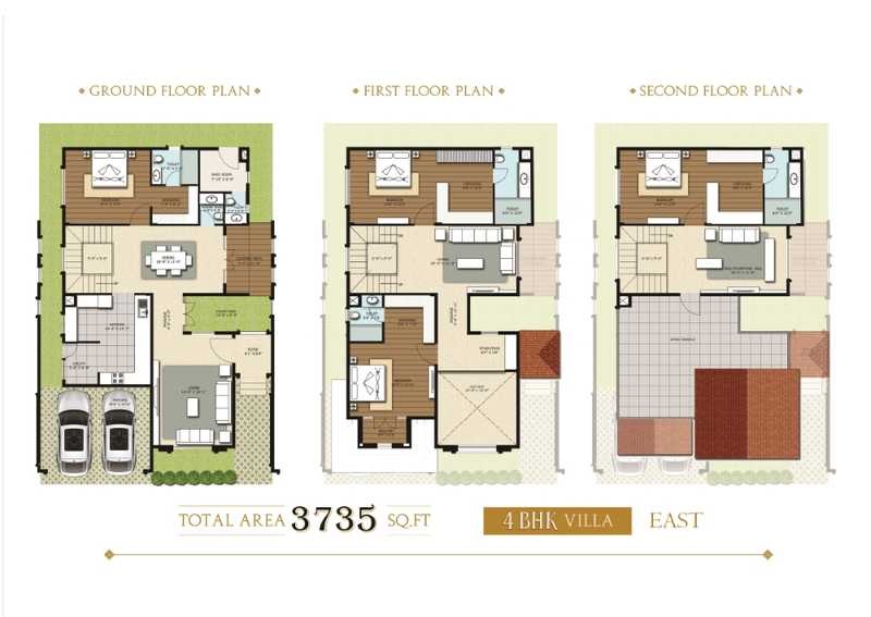 Jrc Palladio Floor Plans - Sarjapur Road, Bangalore