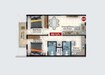 Jupiter Homes 2 BHK Layout