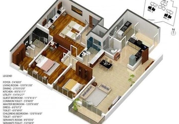 3 BHK Apartment at Karle Zenith, Hebbal – for Sale
