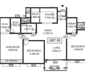 3 BHK 1634 Sq. Ft. Apartment in Keya The Urban Forest