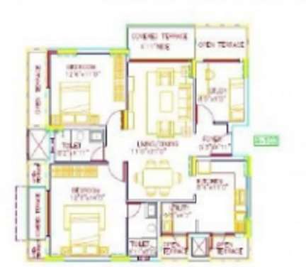 kolte patil inception apartment 3 bhk 750sqft 20214005154000