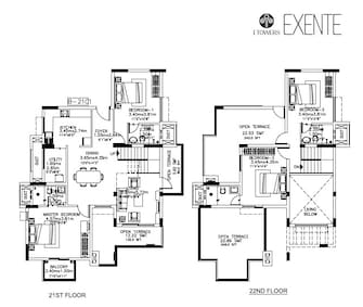 4 BHK Apartment For Rent in Kolte Patil iTowers Exente Electronic City Phase I Bangalore  7779418