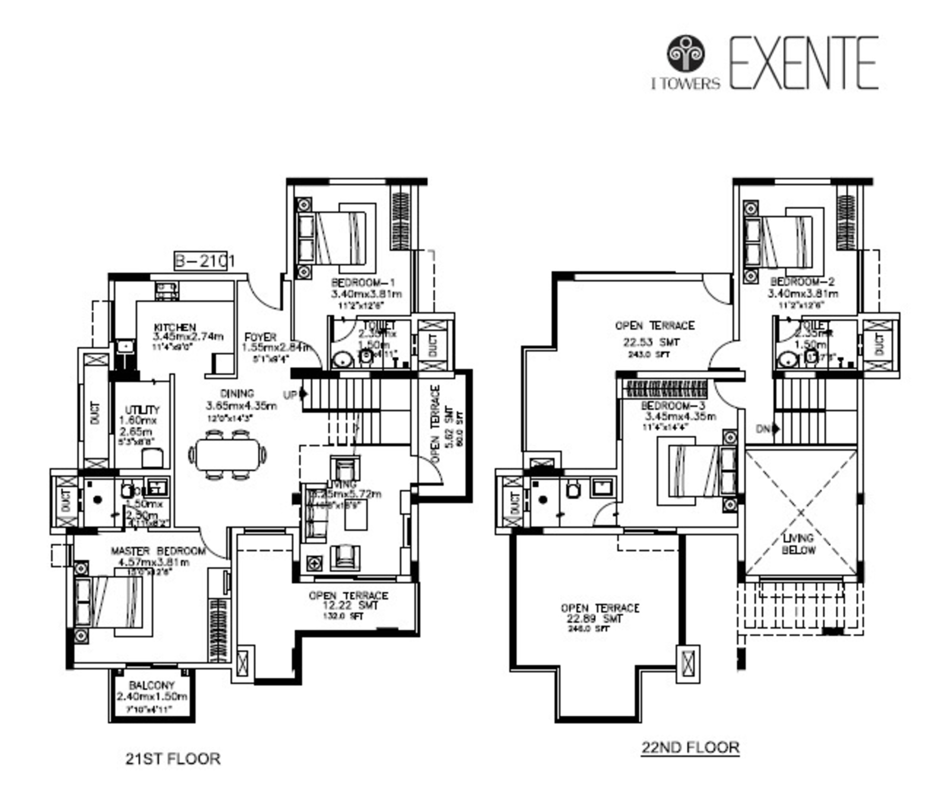 kolte patil itowers exente apartment 4 bhk 1527sqft 20212008132004