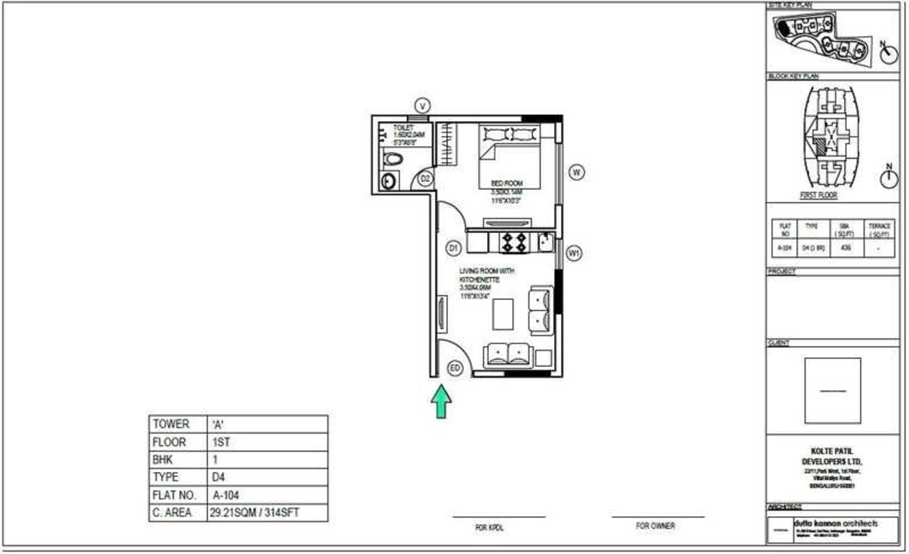 kolte patil mirabilis apartment 1 bhk 526sqft 20204914134941