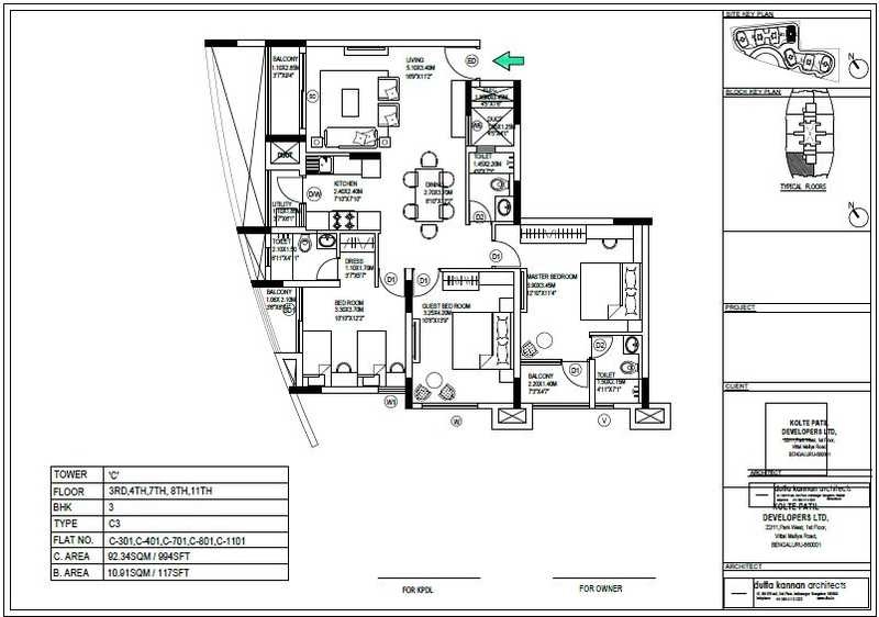 kolte patil mirabilis apartment 3 bhk 1581sqft 20204614134601