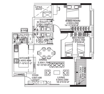 2 BHK Apartment at Kolte Patil Raaga, Kannur – for Rent