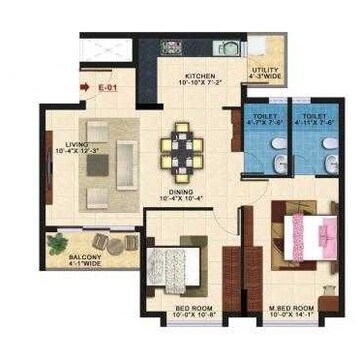  3 BHK Apartment at Kolte Patil Raaga, Hennur Road – for Sale