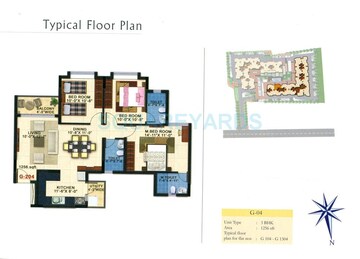  3 BHK Apartment at Kolte Patil Raaga, Hennur Road – for Rent