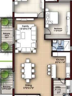 krishvi dhavala apartment 4bhk 3130sqft151