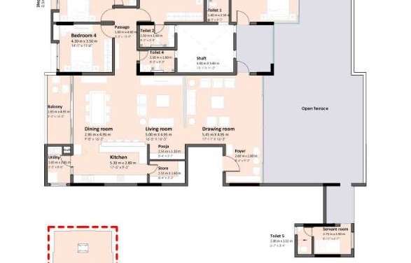 kumar kino platinum apartment 4 bhk 3742sqft 20222302152331
