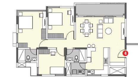 kumar princeville bangalore apartment 3bhk 1870sqft81