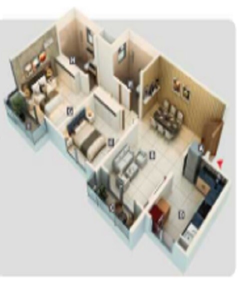 2 BHK 1146 Sq. Ft. Apartment