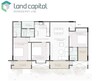 Land Capital Primero 3 BHK Layout