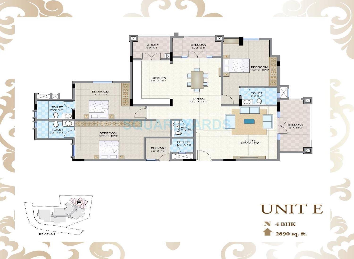 Legacy Celino Floor Plans - Thanisandra, Bangalore