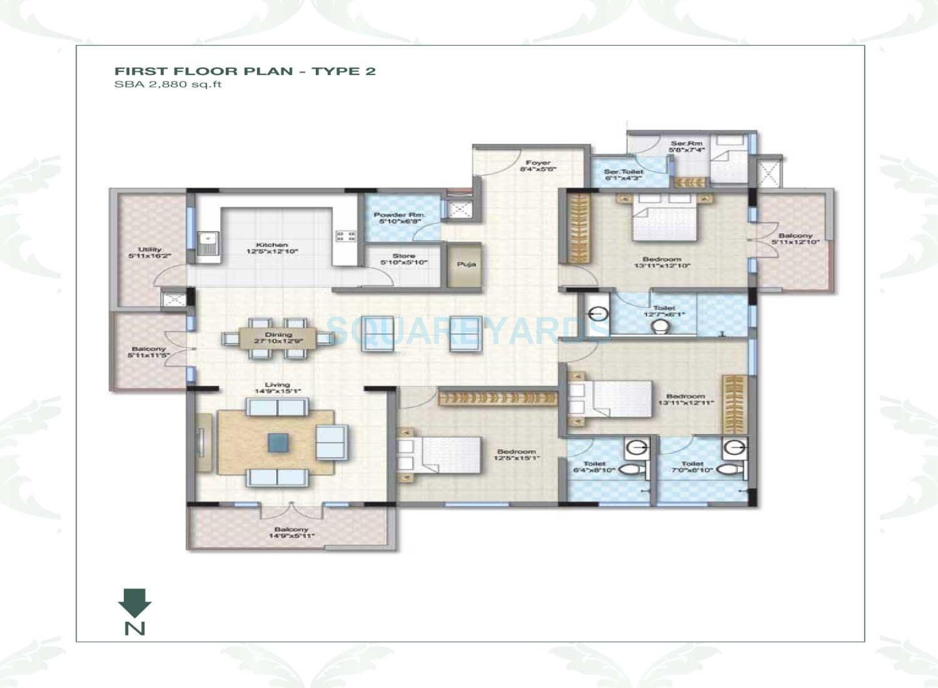 legacy mycon duv apartment 3bhk 2880sqft1