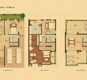 4 BHK 2483 Sq. Ft. Villa in LGCL Pueblo