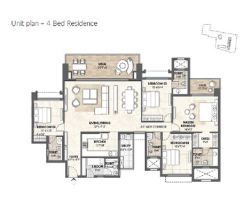  4 BHK Apartment at Lodha Azur, Bannerghatta Road – for Sale