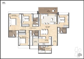 4 BHK Apartment For Resale in Lodha Mirabelle Nagavara Bangalore  6307345