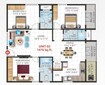 Lorven Urban Crest 3 BHK Layout