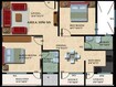 Mahaveer Galaxy Apartment 2 BHK Layout