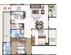 mahaveer northscape apartment 2 bhk 1090sqft 20210409170411