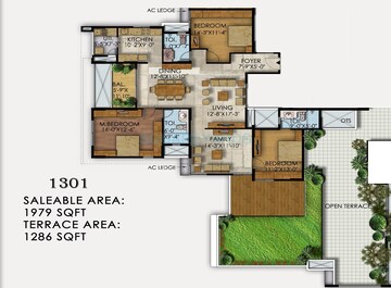  3 BHK Apartment at Harlur – for Rent