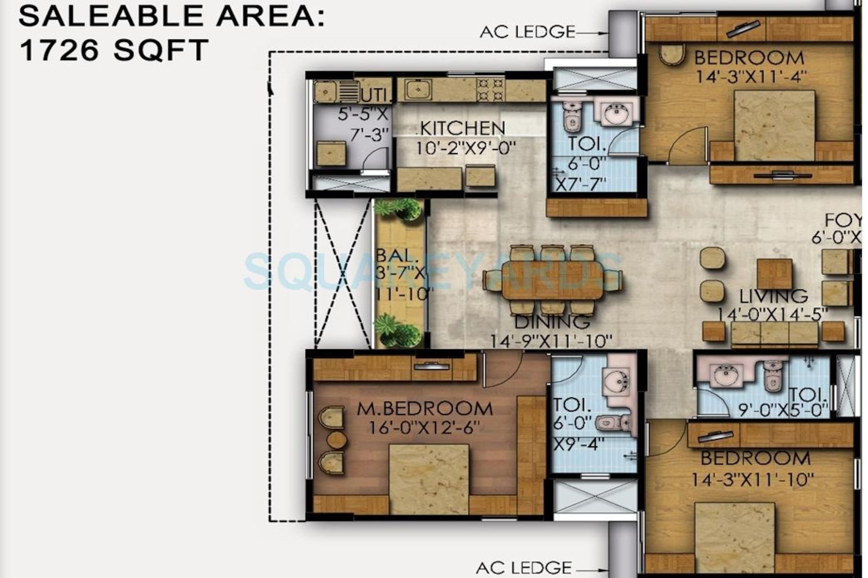 mahaveer ranches apartment 3bhk 1726sqft1