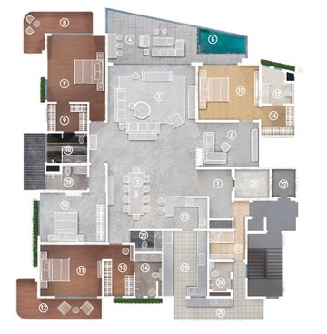  4 BHK Apartment at MAIA Pelican Grove, Jakkuru – for Sale