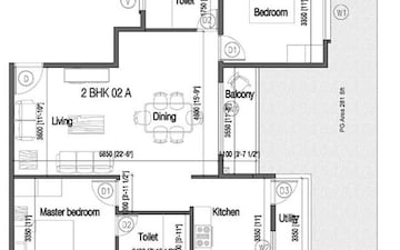 2 BHK Apartment at Mana Tropicale, Gattahalli – for Sale