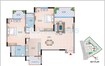 Mantri Astra 2 BHK Layout