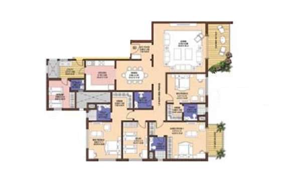 mantri blossom apartment 3 bhk 2485sqft 20223122123117