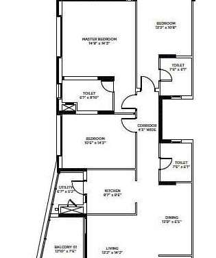 mantri lithos apartment 3 bhk 1675sqft 20205815165832