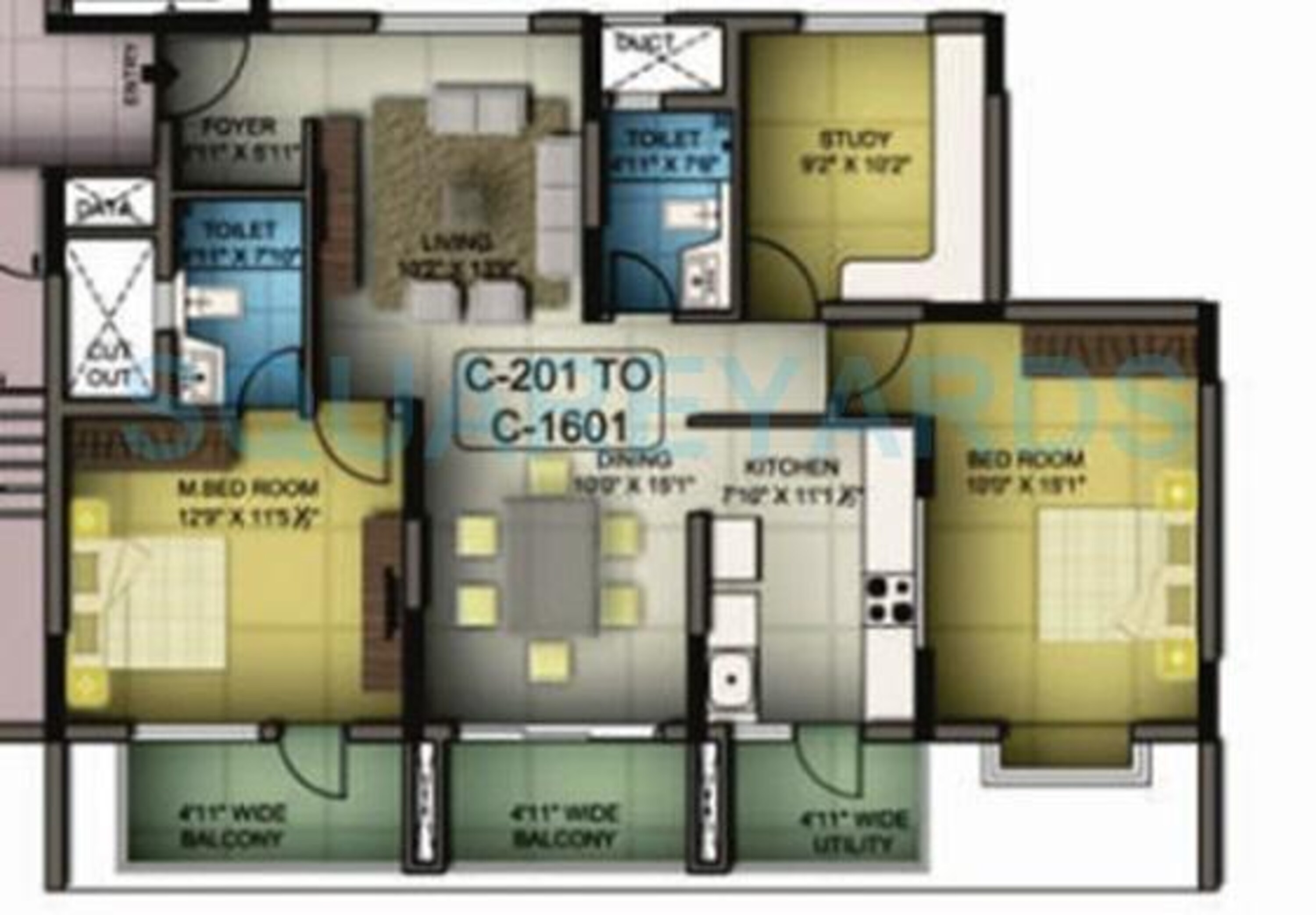 mantri premero apartment 2bhk 1475sqft1