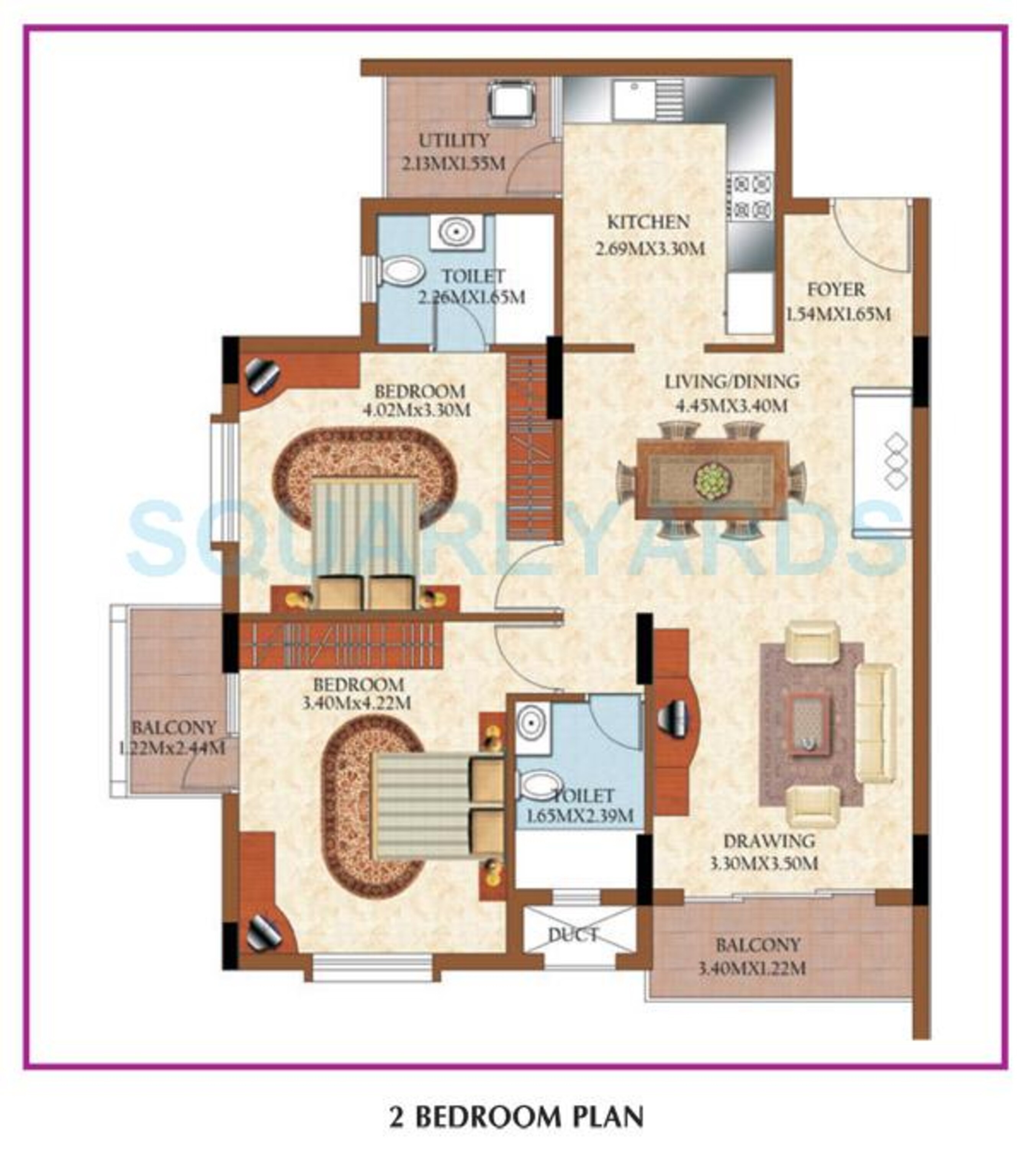 mantri royale apartment 2bhk 1255sqft1