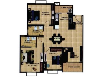  3 BHK Apartment at Mantri Serenity, Kanakapura Road – for Sale