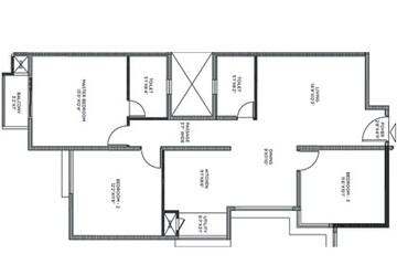  2 BHK Apartment at Mantri Webcity, Hennur – for Rent