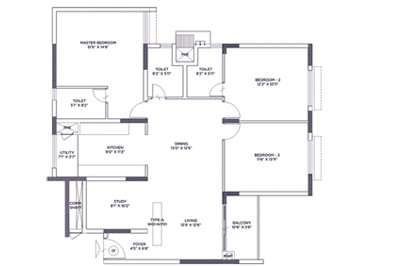 mantri webcity apartment 3 bhk 1330sqft 20223403133426