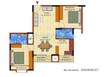 Maxworth City 2 BHK Layout