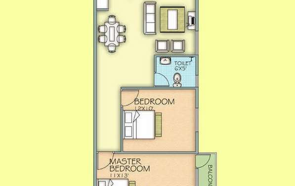 mayur paradise apartment 2 bhk 850sqft 20230313190312