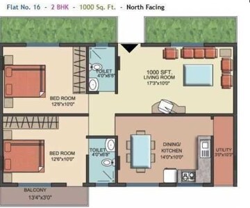  2 BHK Apartment at Mn Credence Flora, Begur – for Sale