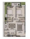 Mystic Nest 2 BHK Layout