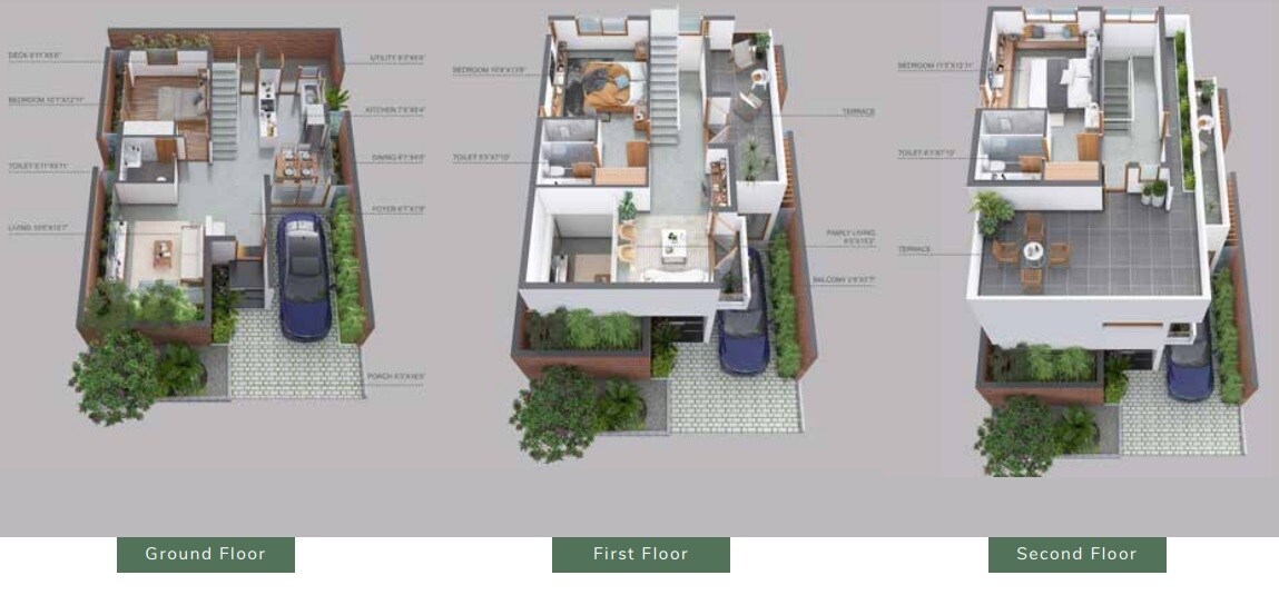 4 BHK 2300 Sq. Ft. Villa