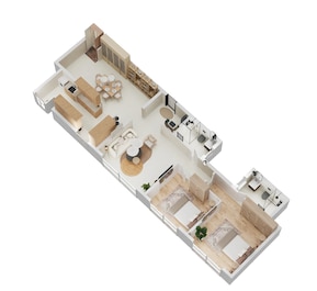2 BHK 1581 Sq. Ft. Apartment in Navins Antheia Poetry
