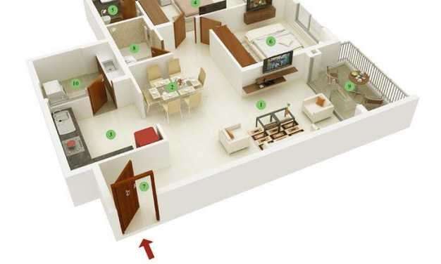 ncc ivory heights apartment 2 bhk 1198sqft 20204116094137