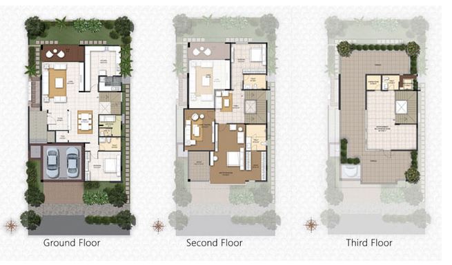 3 BHK 3693 Sq. Ft. Villa in Ncc Misty woods